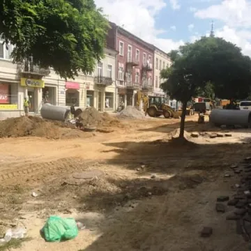 Prace przy przebudowie ulicy Reymonta idą naprzód