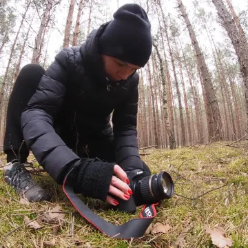 Leśne krajobrazy na plenerze fundacji „Foto POZYTYW”