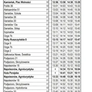 Kamieńsk uruchamia Gminny Transport Publiczny