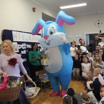 „Jagódki” z przedszkola nr 9 w wielkanocnym klimacie