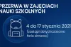 Nauka zdalna do 24 grudnia. Ferie zimowe dla całego kraju od 4 do 17 stycznia