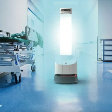 Robot UVD będzie dezynfekować radomszczański szpital