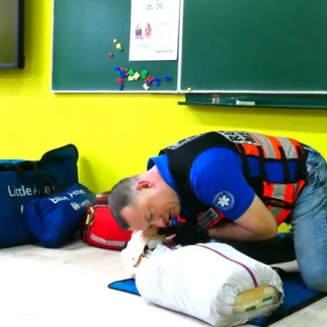 W Dziepółci dzieci poznały zasady udzielania pierwszej pomocy