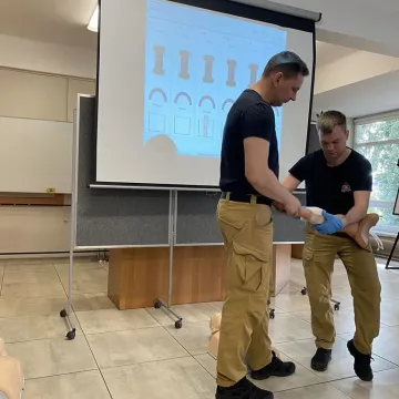 Uczyli się pierwszej pomocy. Tydzień Profilaktyki w „Mechaniku”