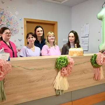 Pierwsze urodziny oddziału pediatrycznego. Oddział przyjął 800 pacjentów