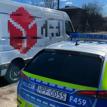 Radomszczańscy policjanci kontrolowali kurierów i kierowców dostawczych