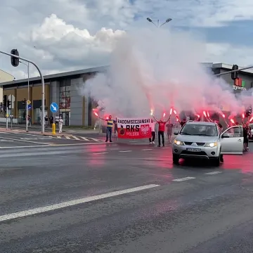 Kibice RKS Radomsko upamiętnili powstańców warszawskich