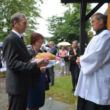 Dożynki w Niedośpielinie w gminie Wielgomłyny