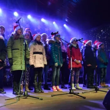 Miejska Wigilia na placu 3 Maja w Radomsku