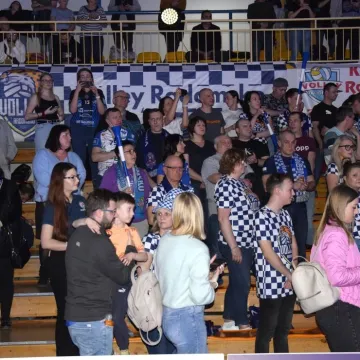 Kibice na meczu Bugaj Volley Radomsko - MLKS ABO Energy Gubin