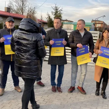 PO w Radomsku: oczekujemy od samorządów realnych działań w sprawie obywateli Ukrainy