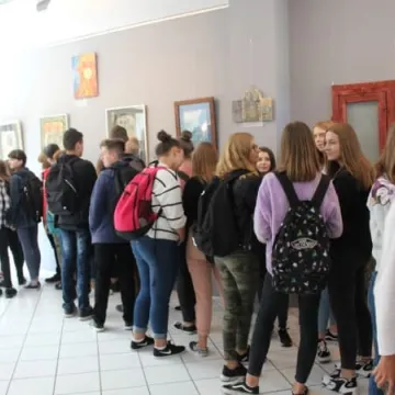 Spotkanie z Jerzym Przybyłem na finisażu wystawy „Rok Słowiański”