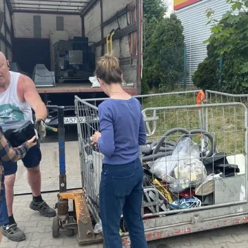 W Radomsku trwa finał mobilnej zbiórki elektroodpadów