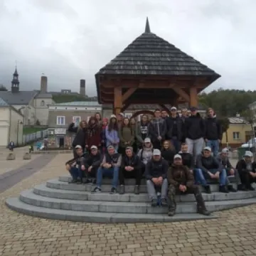 Geodeci na rajdzie w Chęcinach 