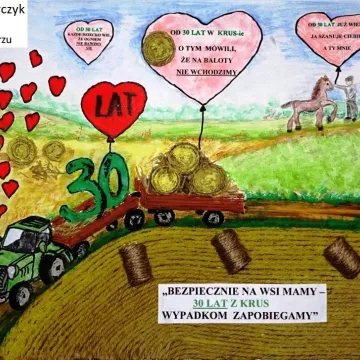 Laureaci z Przedborza w konkursie „Bezpiecznie na wsi”