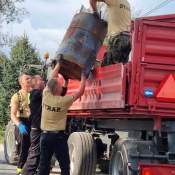 Akcja zbierania elektroodpadów przez OSP Dziepółć zakończona sukcesem