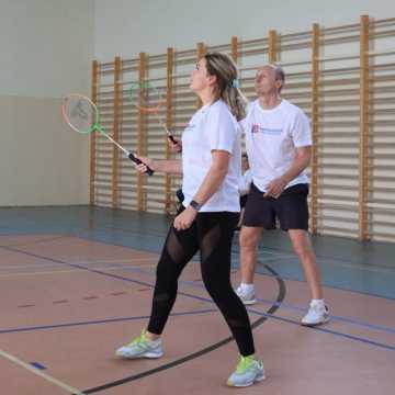 Samorządowcy grali w badmintona