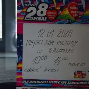 WOŚP 2020. Orkiestra gra w Radomsku