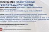 Ostrzeżenie przed zamieciami i zawiejami śnieżnymi