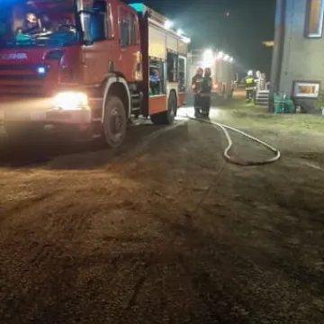 Dmenin. Pożar w domu jednorodzinnym 