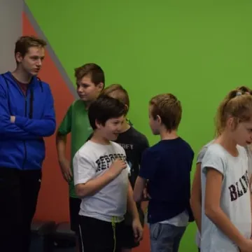 Wspinaczka w powiatowej hali