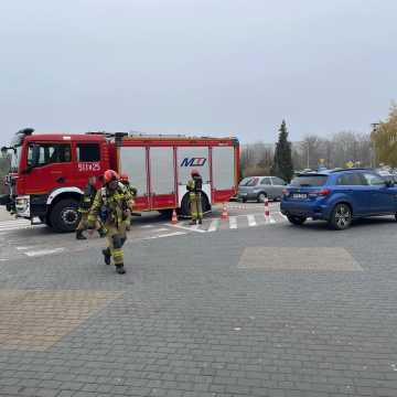 Ewakuacja apteki w radomszczańskim szpitalu