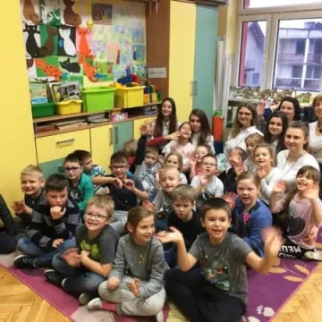 Hotelarze z ZSE z wizytą u najmłodszych