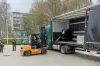 Wypełniony darami tir z Francji dotarł do Radomska