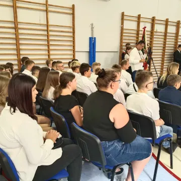 Rozpoczęcie roku szkolnego w ZSCKR w Dobryszycach