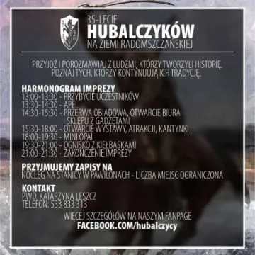 Hubalczycy mają już 35 lat