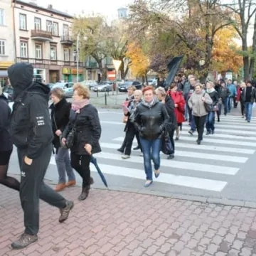 #Czarnyprotest w Radomsku. Odsłona druga