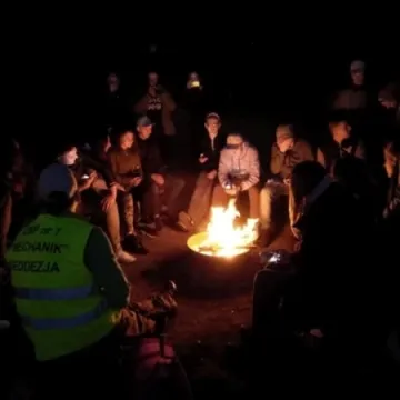 Geodeci na rajdzie w Chęcinach 