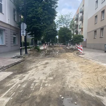 Jak postępują prace przy przebudowie ulicy Fabianiego?