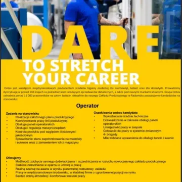 Ontex Polska od 2 lat w Radomsku