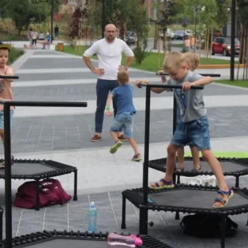 Otwarcie skweru im. Jakuba Lechowskiego w Radomsku