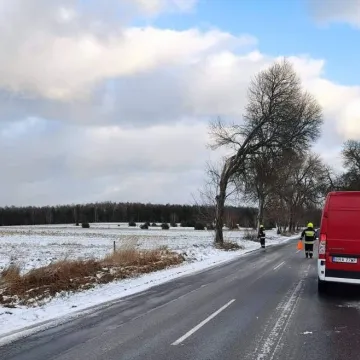 [AKTUALIZACJA] Załamanie pogody w pow. radomszczańskim. Interweniują strażacy