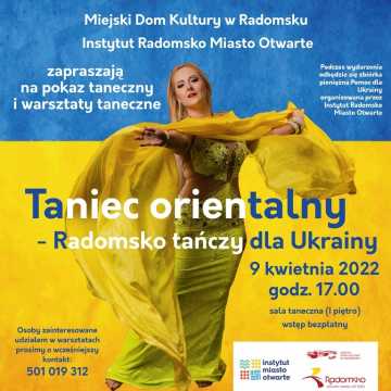 Taniec orientalny. Radomsko tańczy dla Ukrainy