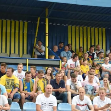 Kibice na meczu RKS Radomsko – Warta Sieradz