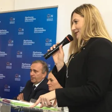 Spotkanie liderów Koalicji Obywatelskiej w Radomsku