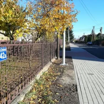 Ulica Dobra z dobrą nawierzchnią