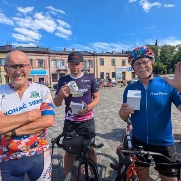 Rowerzyści odkrywali uroki regionu między Wartą, a Pilicą