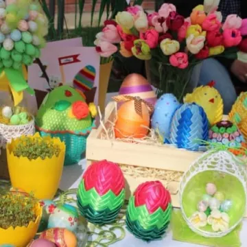 Wielkanocny kiermasz w Wielgomłynach