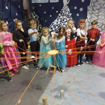 Bal karnawałowy w szkole w Kietlinie