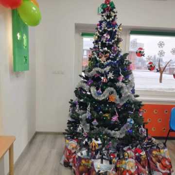 Święty Mikołaj zawitał do Przedszkola Terapeutycznego w Radomsku