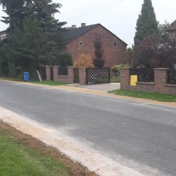 Nowe pobocza na ul. Glinianej w Radomsku