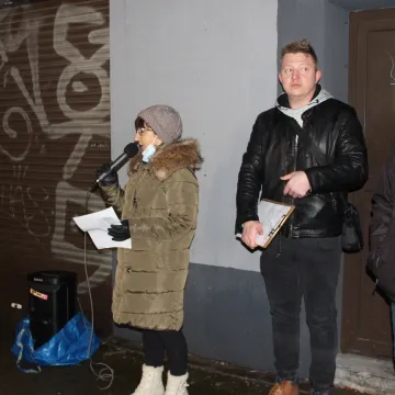 Wolne media, wolni ludzie. Protest w Radomsku