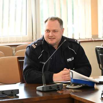 Służby mundurowe zdały raport o stanie bezpieczeństwa na terenie powiatu radomszczańskiego