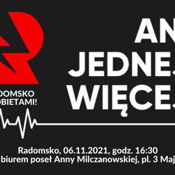 Protest pod biurem Anny Miczanowskiej. #AniJednejWięcej