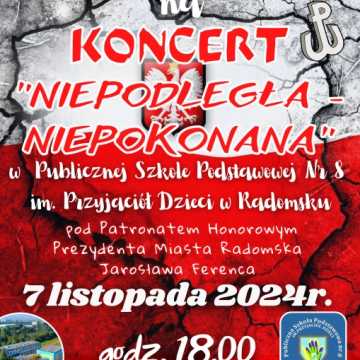 Koncert „Niepodległa – Niepokonana” w PSP nr 8