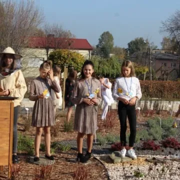 Ekopracownia pod chmurką w PSP nr 9 w Radomsku już działa